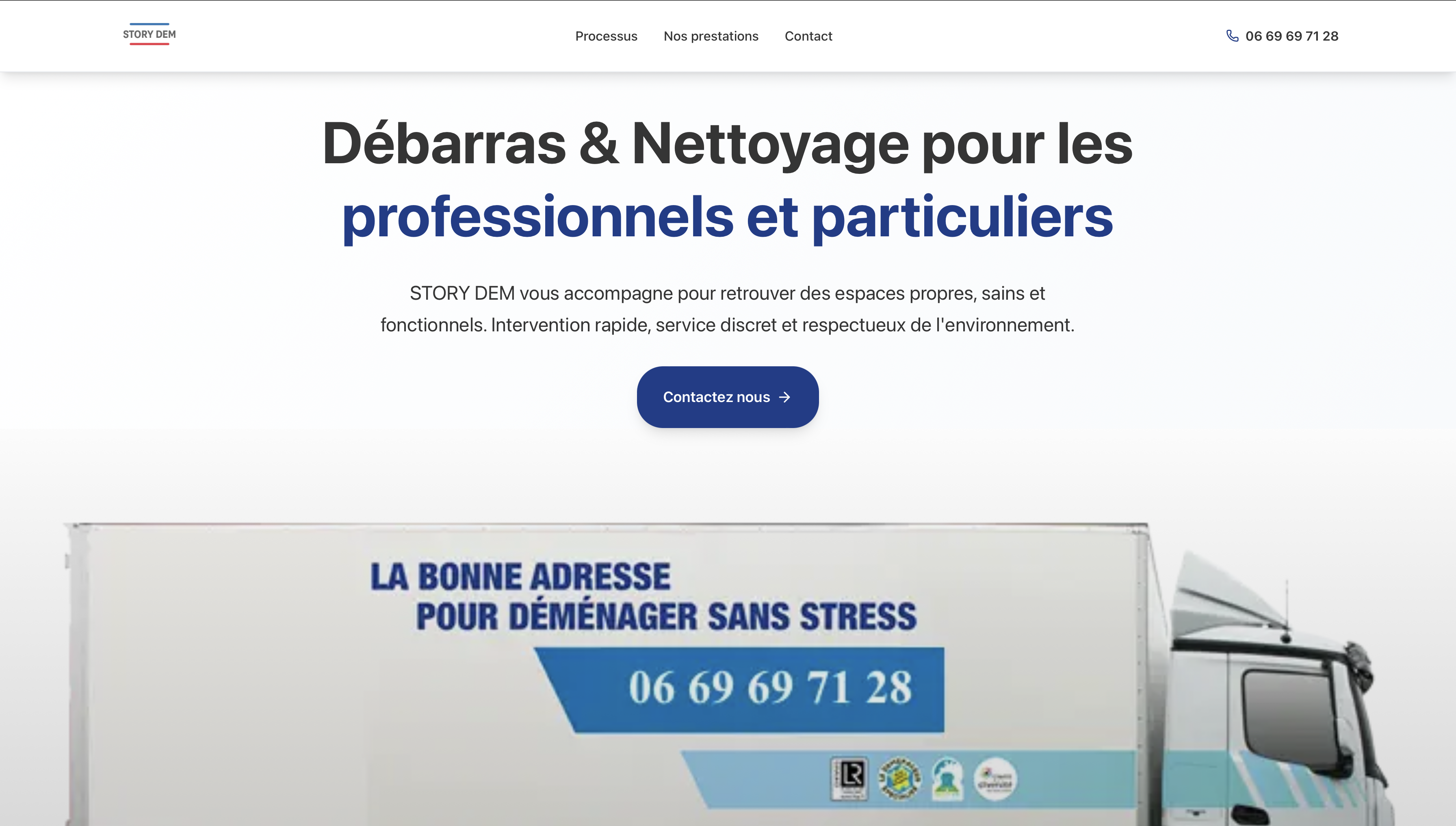 STORY DEM - Site Vitrine